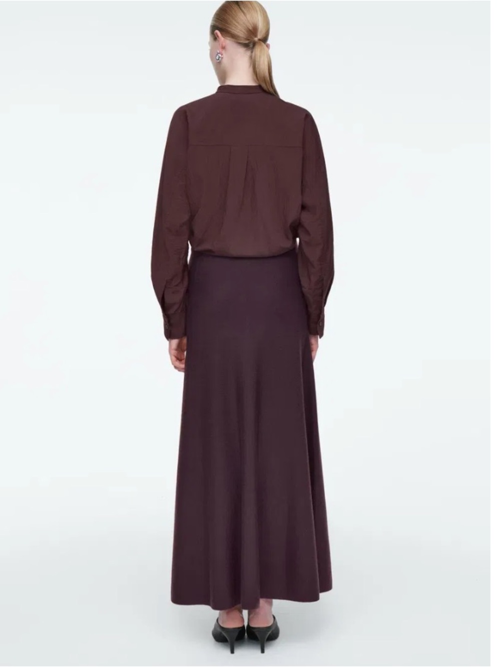 COS Draped-Panel Blouse - Picture 10 of 10